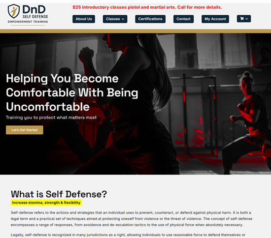 dnd self defense